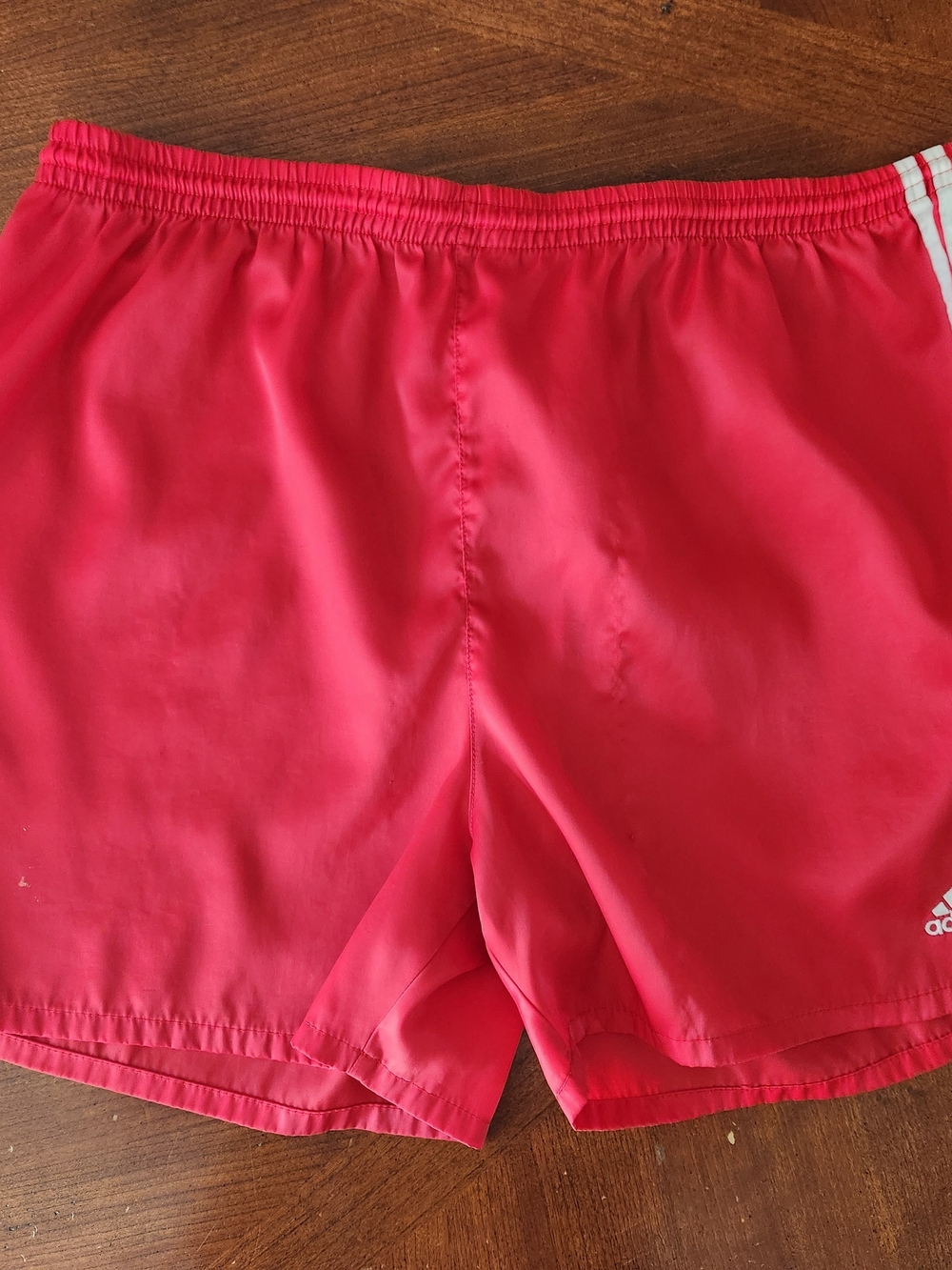 Vintage adidas Men’s Athletic Shorts with White Stripe Men XL